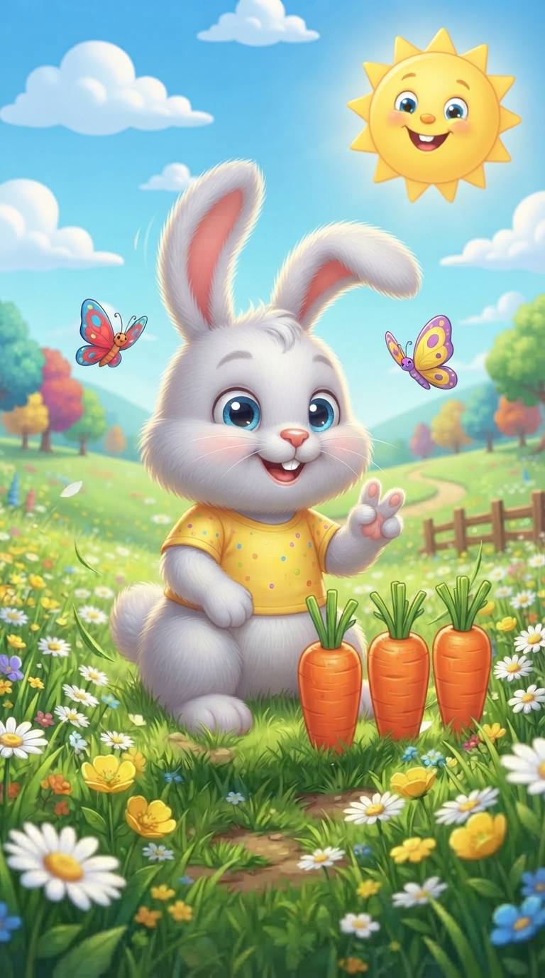 Scene 2 — counting carrots